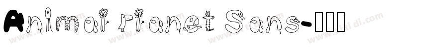 Animal Planet Sans字体转换